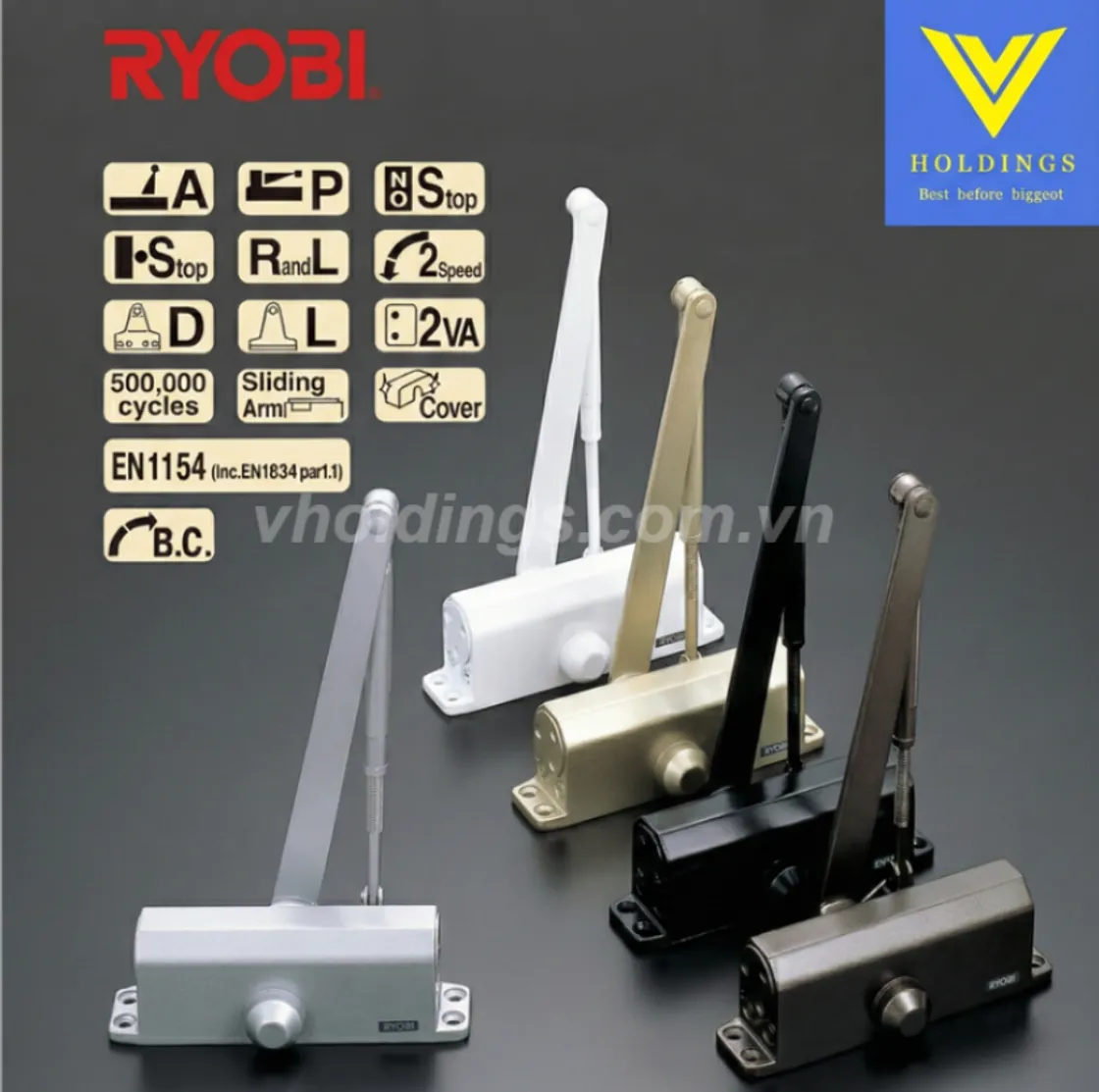 Tay co thủy lực Ryobi 8803-P