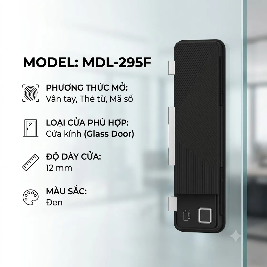 Khóa điện tử Milre MDL-295F