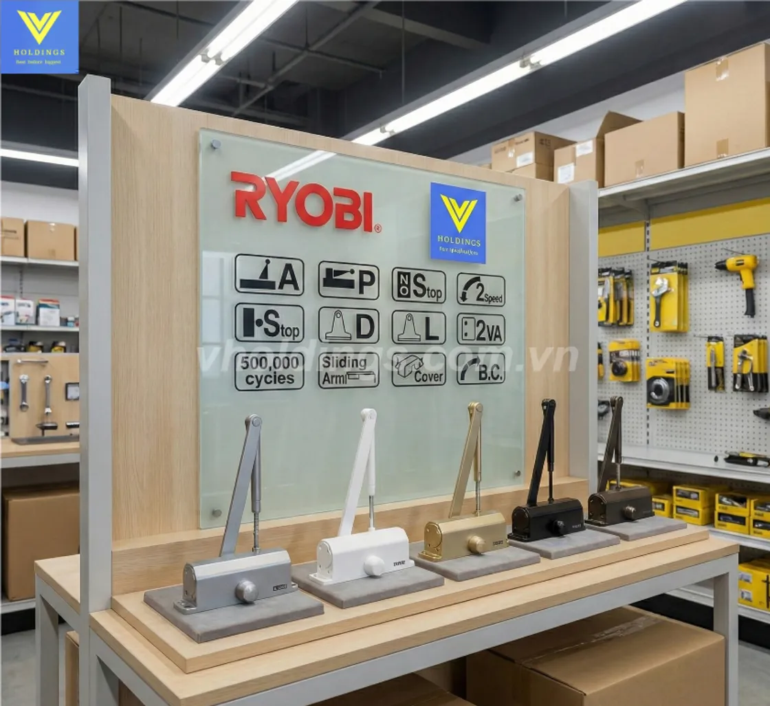 Tay co thủy lực Ryobi S-8804